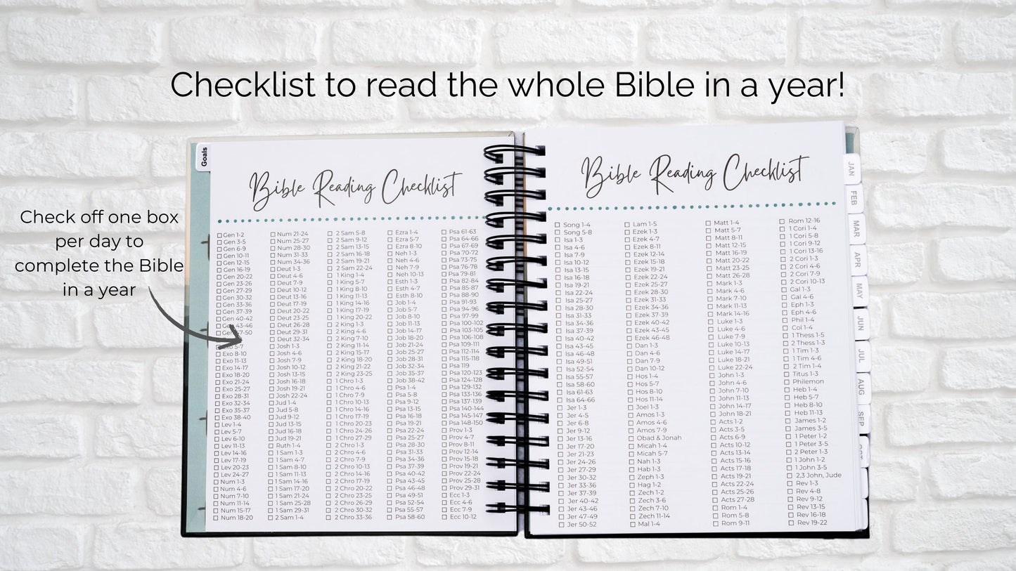 2025 Blessed Intentions Planner